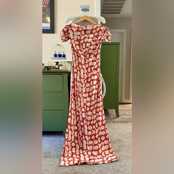 DOEN ALNA DRESS IN ROUGE FLEURS D'ANEMONE, new without tags, never worn. - Picture 8 of 16